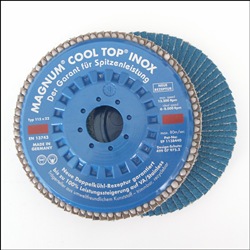 Iving Brod Brusni Centar : Lamelni brusni diskovi : MAGNUM Cool Top INOX Lamelni brusni disk